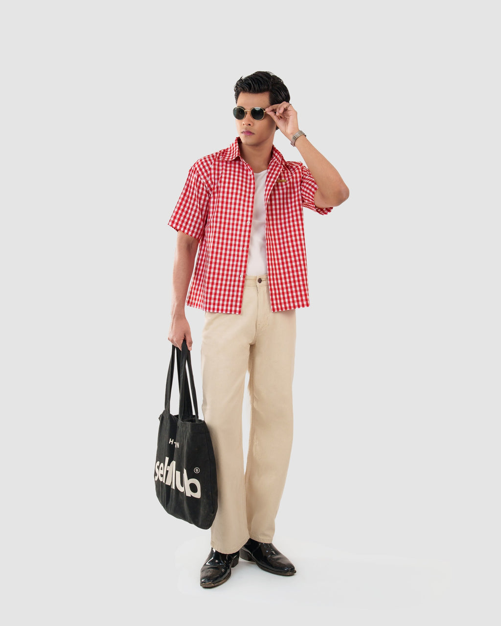 The Ascot Check Boxy Shirt