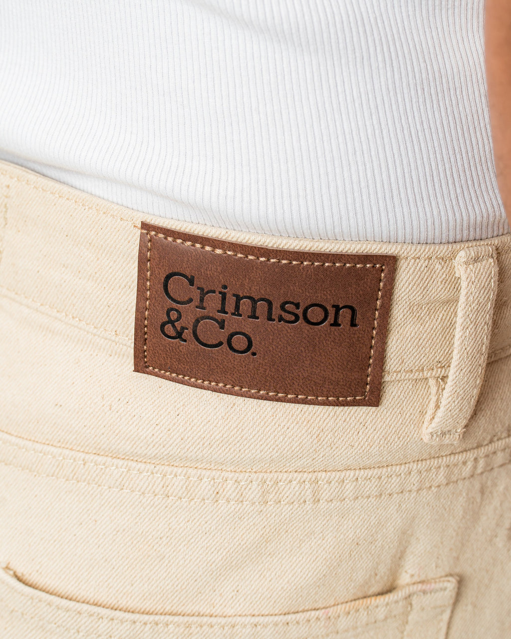 Natural Raw Selvage Denim Jeans
