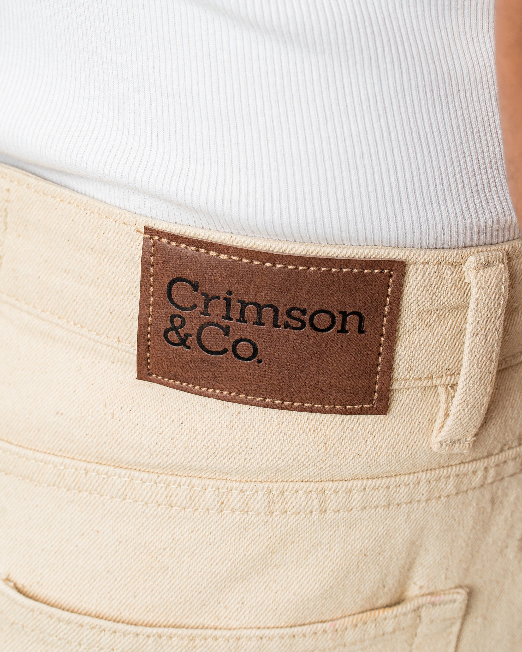 Natural Raw Selvage Denim Jeans