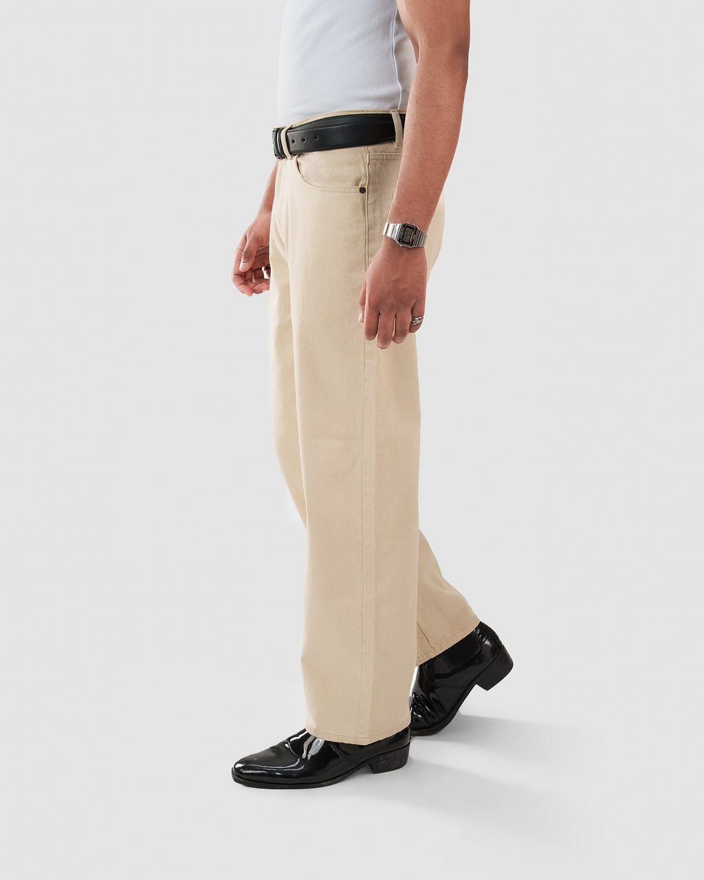 Natural Raw Selvage Denim Jeans