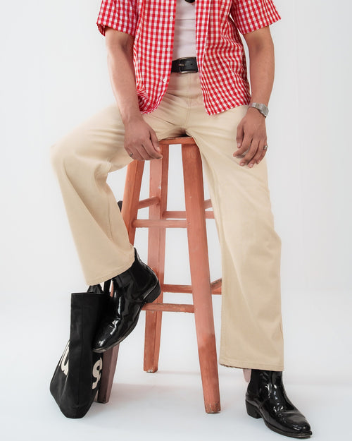 Natural Raw Selvage Denim Jeans